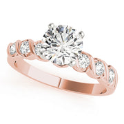 ENGAGEMENT RINGS SINGLE ROW BEZEL SET - Image 7