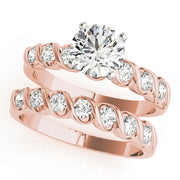 ENGAGEMENT RINGS SINGLE ROW BEZEL SET - Image 5