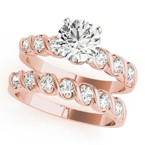 ENGAGEMENT RINGS SINGLE ROW BEZEL SET - Image 5