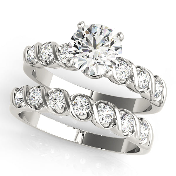 ENGAGEMENT RINGS SINGLE ROW BEZEL SET - Image 6