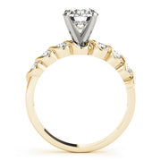 ENGAGEMENT RINGS SINGLE ROW BEZEL SET - Image 9
