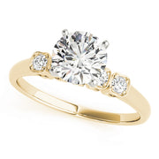 ENGAGEMENT RINGS SINGLE ROW PRONG SET - Image 4
