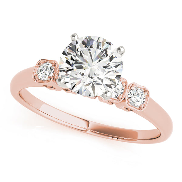 ENGAGEMENT RINGS SINGLE ROW PRONG SET - Image 7
