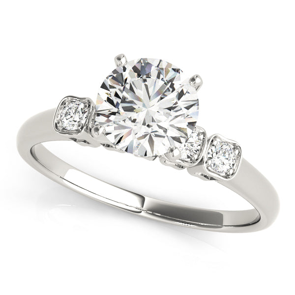 ENGAGEMENT RINGS SINGLE ROW PRONG SET - Image 2