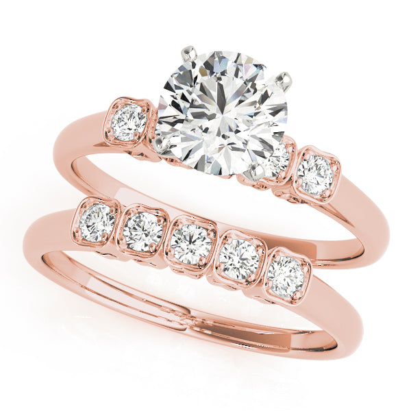 ENGAGEMENT RINGS SINGLE ROW PRONG SET - Image 9