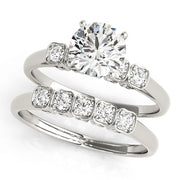 ENGAGEMENT RINGS SINGLE ROW PRONG SET - Image 6