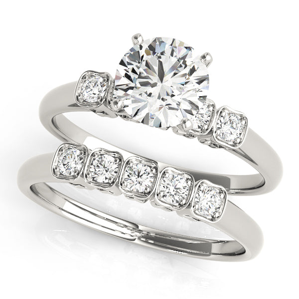 ENGAGEMENT RINGS SINGLE ROW PRONG SET - Image 6