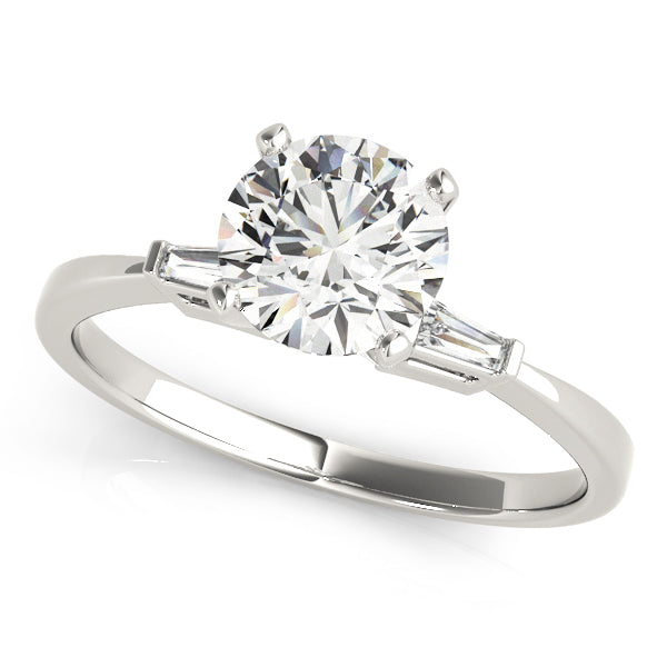 ENGAGEMENT RINGS 3 STONE BAGUETTE - Image 2