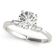 ENGAGEMENT RINGS 3 STONE BAGUETTE - Image 2