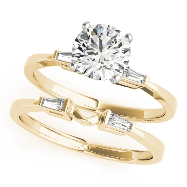ENGAGEMENT RINGS 3 STONE BAGUETTE - Image 5