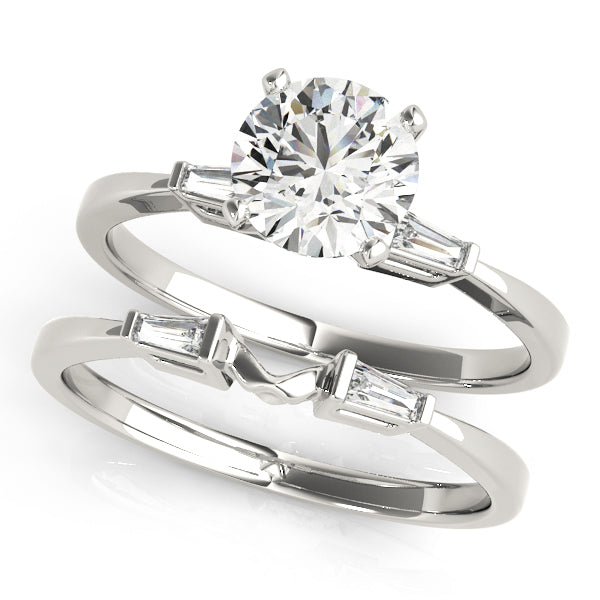 ENGAGEMENT RINGS 3 STONE BAGUETTE - Image 10