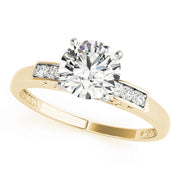 ENGAGEMENT RINGS SINGLE ROW CHANNEL SET - Image 4
