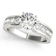 ENGAGEMENT RINGS SINGLE ROW CHANNEL SET - Image 2
