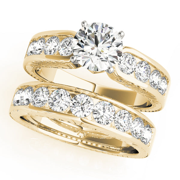 ENGAGEMENT RINGS SINGLE ROW CHANNEL SET - Image 4