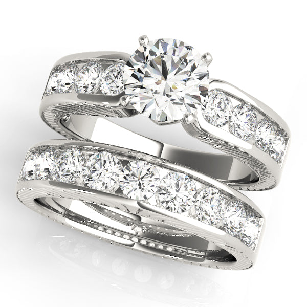 ENGAGEMENT RINGS SINGLE ROW CHANNEL SET - Image 3