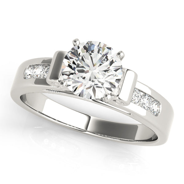 ENGAGEMENT RINGS SINGLE ROW CHANNEL SET - Image 2