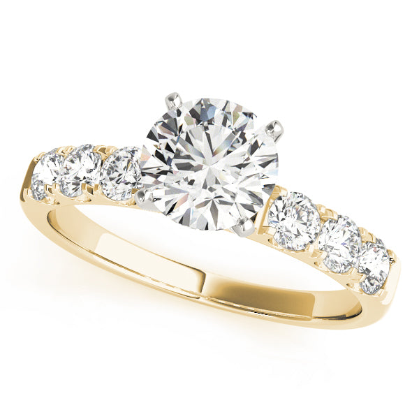 ENGAGEMENT RINGS SINGLE ROW PRONG SET - Image 3