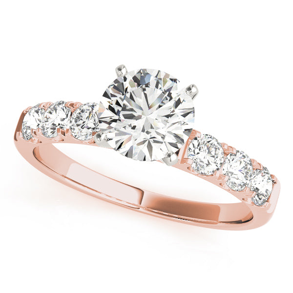 ENGAGEMENT RINGS SINGLE ROW PRONG SET - Image 4
