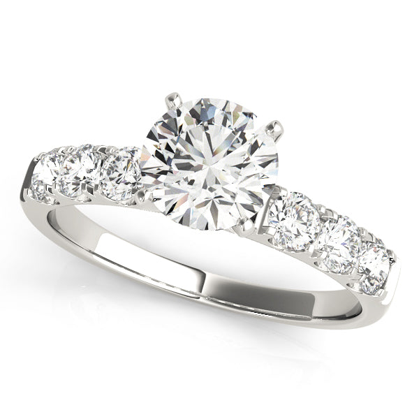 ENGAGEMENT RINGS SINGLE ROW PRONG SET - Image 2