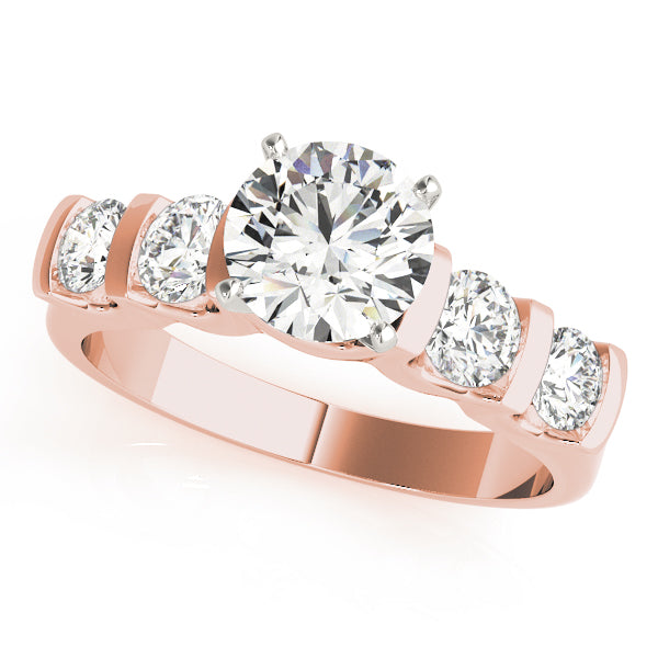 ENGAGEMENT RINGS SINGLE ROW PRONG SET - Image 6
