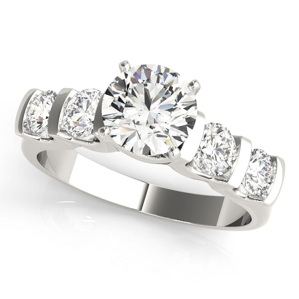 ENGAGEMENT RINGS SINGLE ROW PRONG SET - Image 2