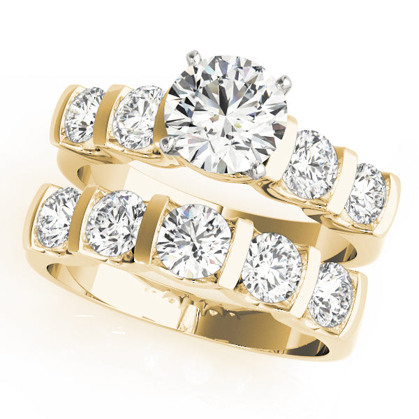 ENGAGEMENT RINGS SINGLE ROW PRONG SET - Image 3