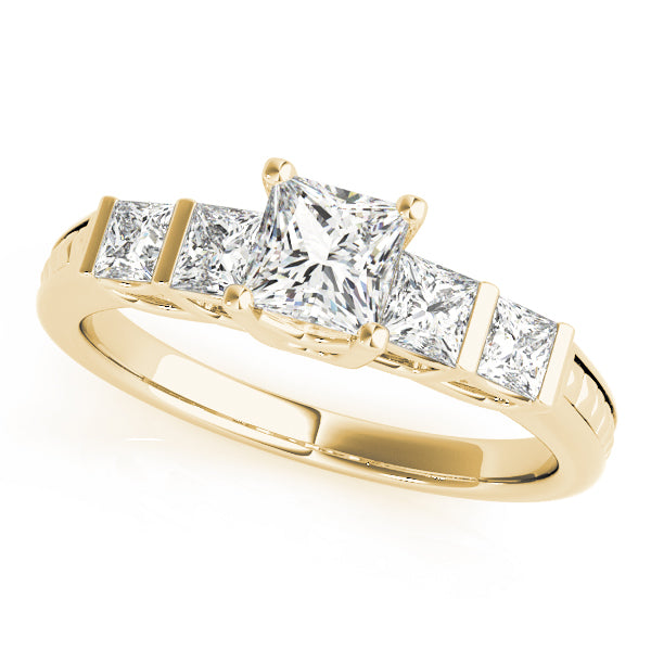 ENGAGEMENT RINGS FANCY SHAPE BAGUETTE - Image 4