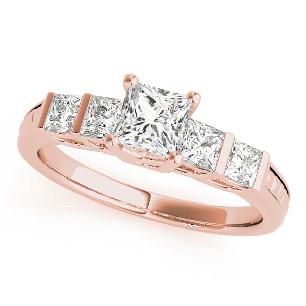 ENGAGEMENT RINGS FANCY SHAPE BAGUETTE - Image 10