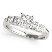 ENGAGEMENT RINGS FANCY SHAPE BAGUETTE - Image 2