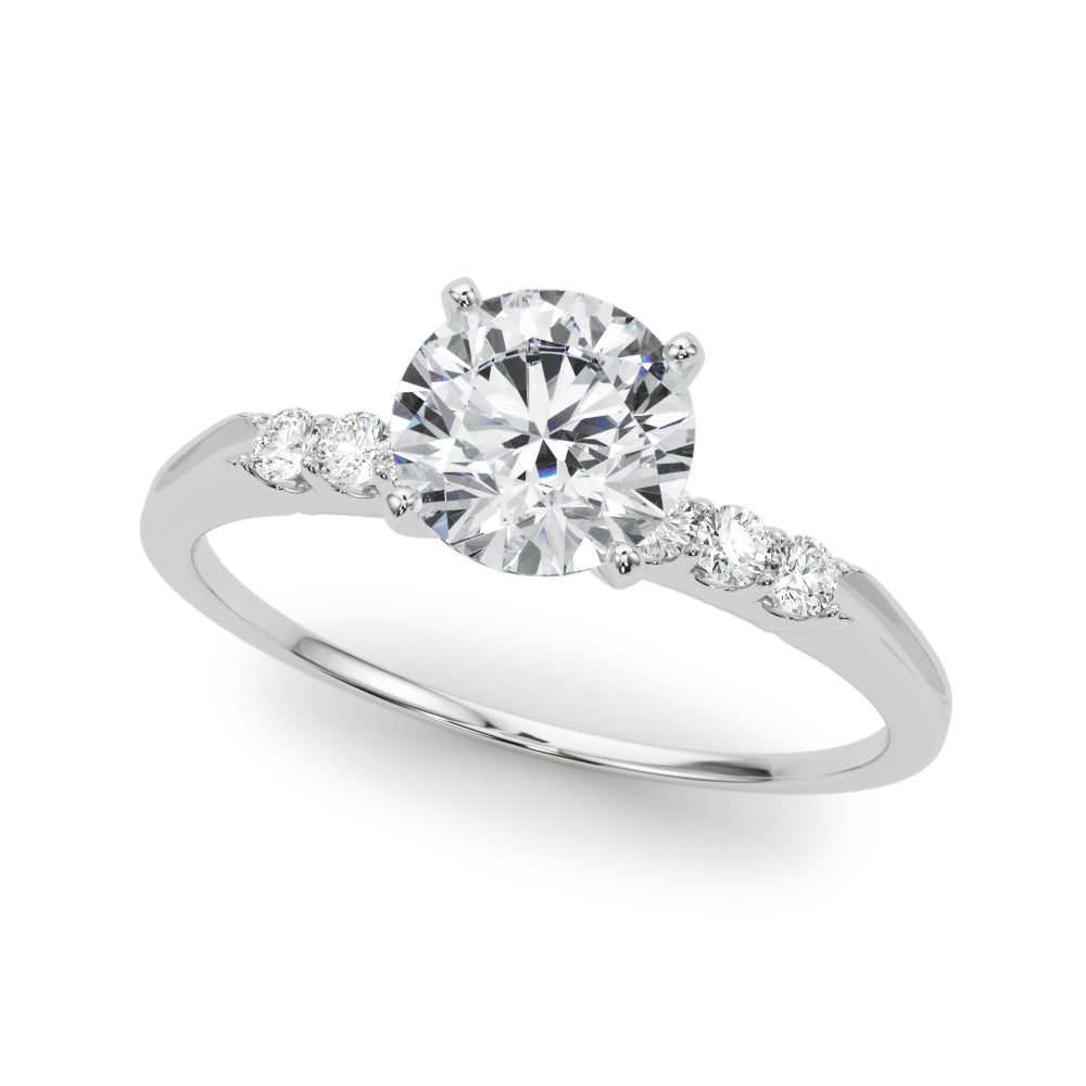 ENGAGEMENT RINGS SINGLE ROW PRONG SET - Image 2