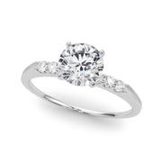ENGAGEMENT RINGS SINGLE ROW PRONG SET - Image 2