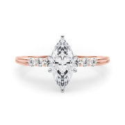 ENGAGEMENT RINGS SINGLE ROW PRONG SET - Image 3