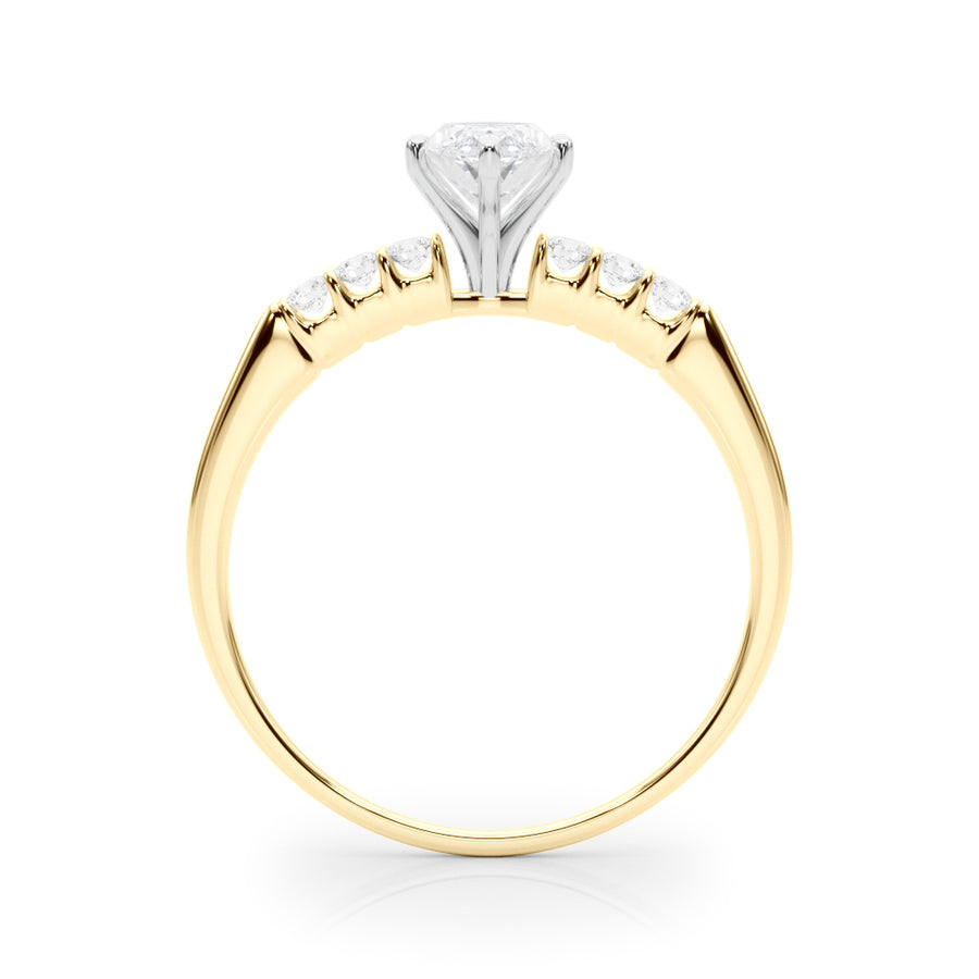 ENGAGEMENT RINGS SINGLE ROW PRONG SET - Image 5