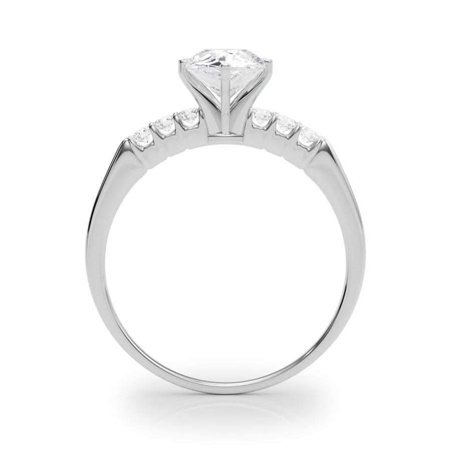 ENGAGEMENT RINGS SINGLE ROW PRONG SET - Image 7