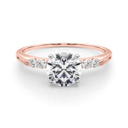 ENGAGEMENT RINGS SINGLE ROW PRONG SET - Image 10