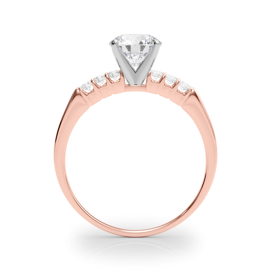 ENGAGEMENT RINGS SINGLE ROW PRONG SET - Image 8