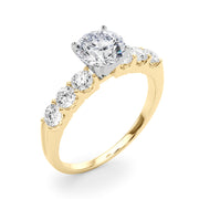 ENGAGEMENT RINGS SINGLE ROW PRONG SET - Image 10