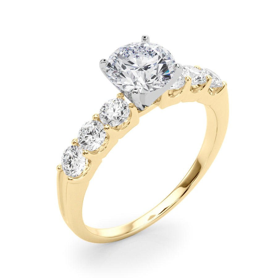ENGAGEMENT RINGS SINGLE ROW PRONG SET - Image 10