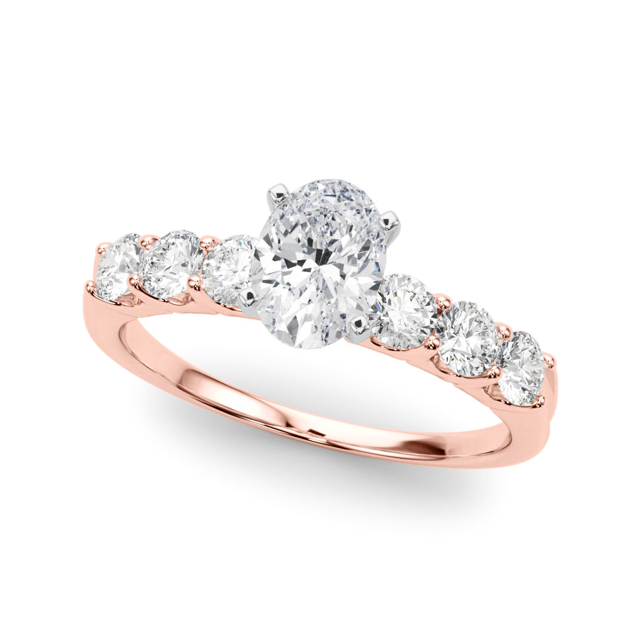 ENGAGEMENT RINGS SINGLE ROW PRONG SET - Image 9