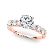ENGAGEMENT RINGS SINGLE ROW PRONG SET - Image 8