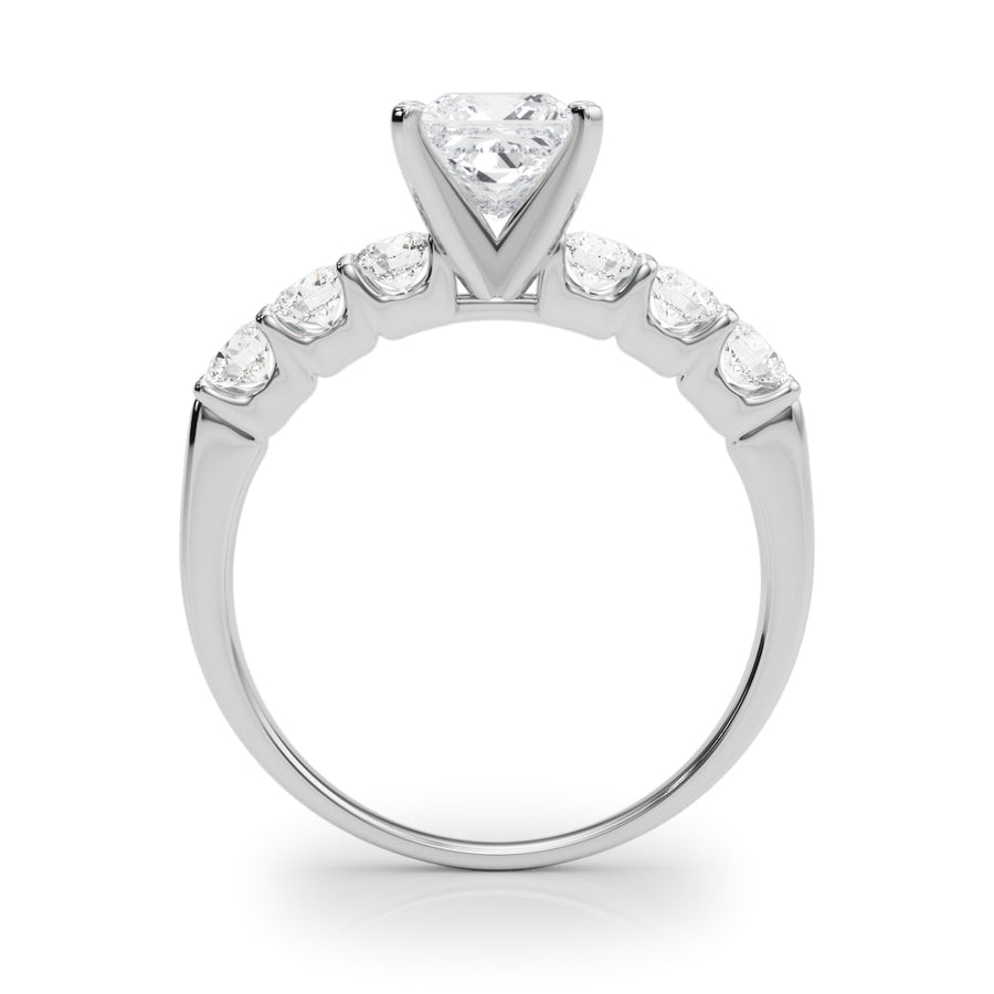 ENGAGEMENT RINGS SINGLE ROW PRONG SET - Image 7