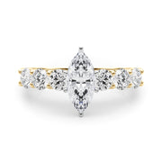 ENGAGEMENT RINGS SINGLE ROW PRONG SET - Image 3