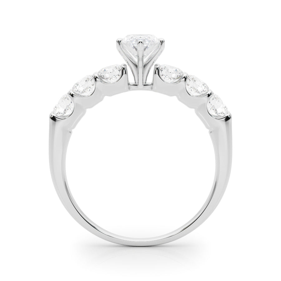 ENGAGEMENT RINGS SINGLE ROW PRONG SET - Image 9