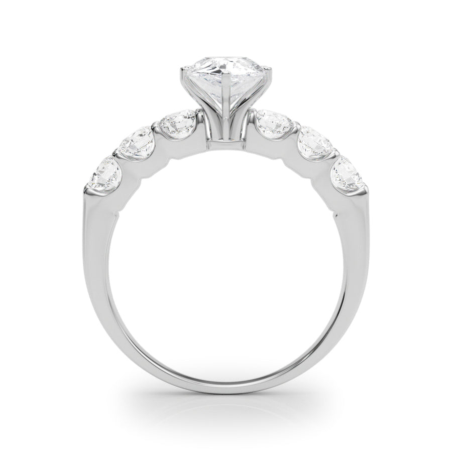 ENGAGEMENT RINGS SINGLE ROW PRONG SET - Image 6