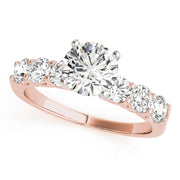 ENGAGEMENT RINGS SINGLE ROW PRONG SET - Image 7