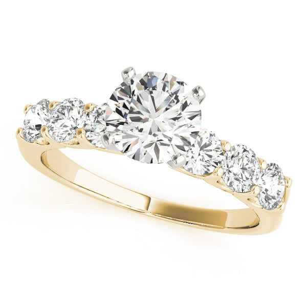 ENGAGEMENT RINGS SINGLE ROW PRONG SET - Image 3