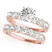 ENGAGEMENT RINGS SINGLE ROW PRONG SET - Image 10