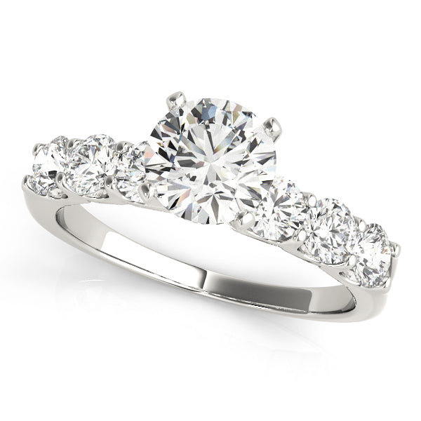 ENGAGEMENT RINGS SINGLE ROW PRONG SET - Image 2