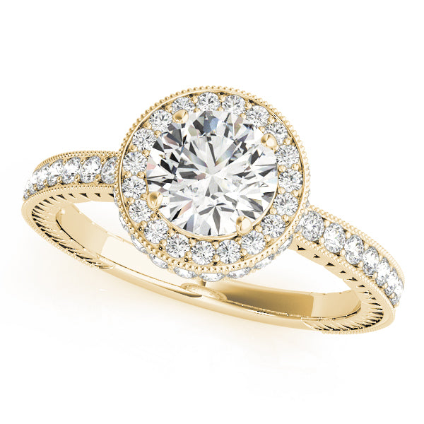 ENGAGEMENT RINGS HALO ROUND - Image 8