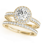 ENGAGEMENT RINGS HALO ROUND - Image 6